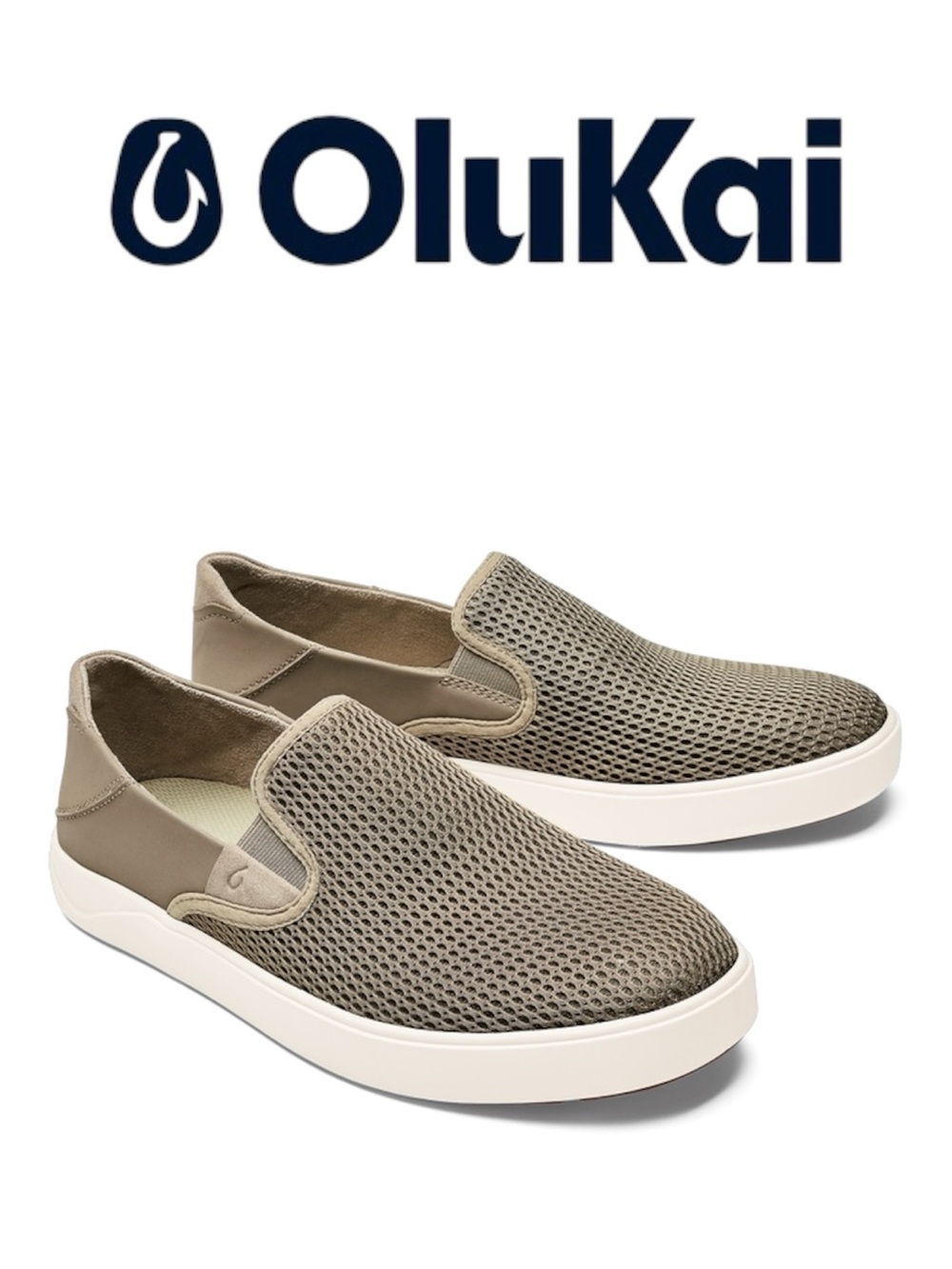 Lae‘ahi Men’s Breathable Slip-On Shoes in Clay - 11